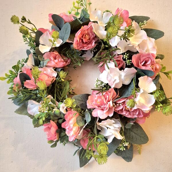 Sienas, durvju dekors, diametrs 35 cm.Floristikas materiāli. 30 eur 